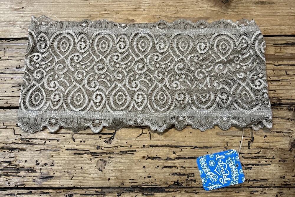 Free People Intimately Nude Lace Bandeau Size M/L New With Tags